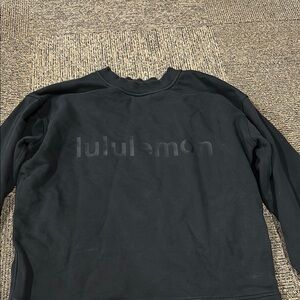 lululemon athletica Black Sweatshirt